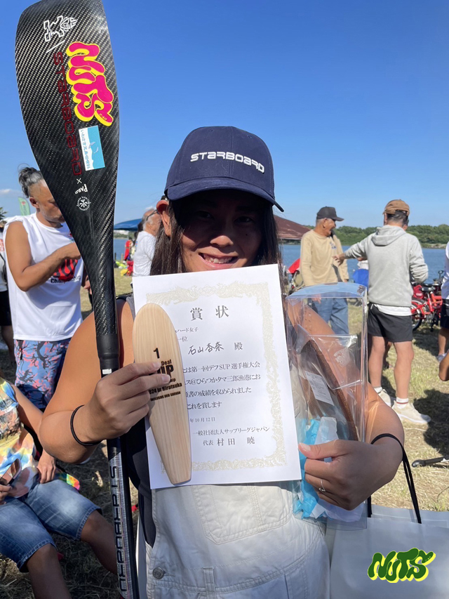 第1回デフSUP選手権大会　優勝！杏奈